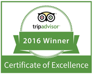 2016 Trip Advisor Award